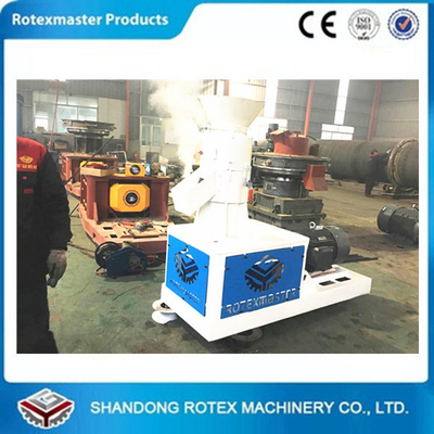 Chine 500Kg/h jaillissent machine en bois fonctionnante de granule de biomasse de pin, plate meurent presse de granule distributeur