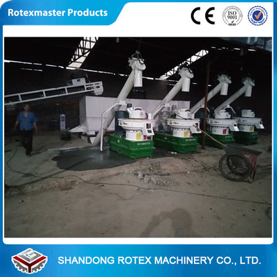 Chine Granule de biomasse de grande capacité faisant la machine, installation de fabrication en bois de granule distributeur