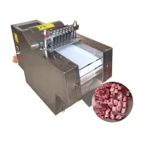 Découpeuse de coupe en dés de cube en boeuf de poulet de machine de viande industrielle