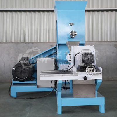 Machine de flottement 55kw 700kg/H de granule d'alimentation de poissons à échelle réduite avec deux douilles