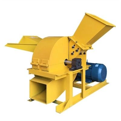 Broyeur With Feed Hopper de cosse de Shell Hammer Mill Machine Coconut d'arachide