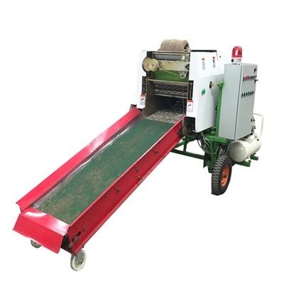 biens d'emballages de balle de place de 2.1*2.88*2.8m Hay Bundling Machine 5.5kw