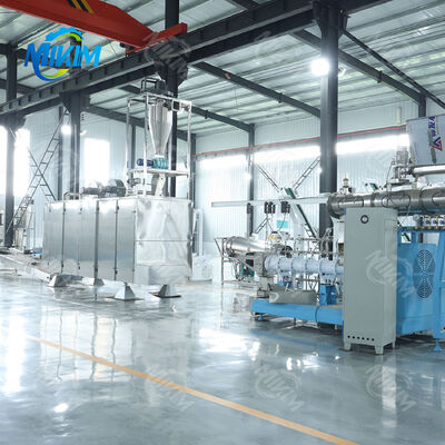 1-2T/H Grande capacité flottant/enfonçant type humide extrudeuse à vis unique pour pellets de viande de poisson ligne de production Carpe crevettes Pet Food moteur PLC pompe