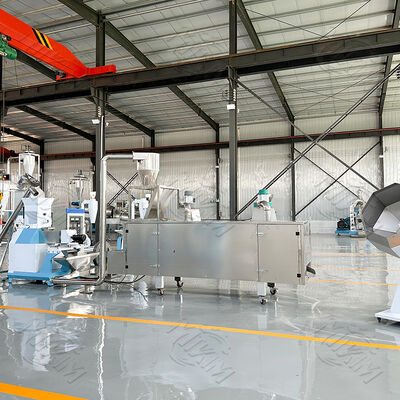 Appareil automatique à vis unique pour l'alimentation des crevettes