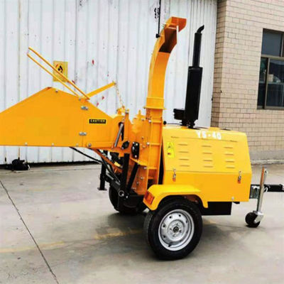 Déchiqueteuse de bois à grande vitesse 44×38cm