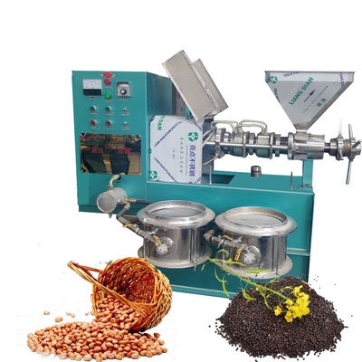 Machine automatique de presse d'huile froide et chaude avec le système de filtrage d'huile