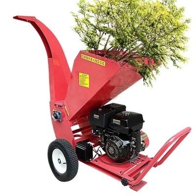 défibreur de branche de bois de construction frais du moteur à essence 13hp/branche en bois ébréchant la machine