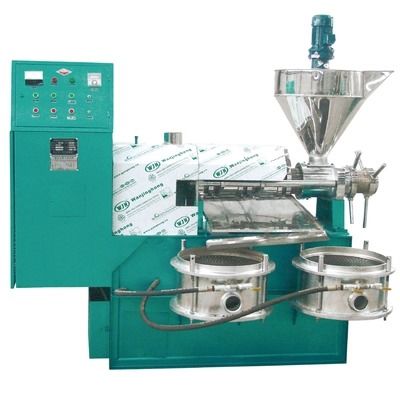 Rendement élevé d'huile de tournesol de graine de vis d'huile de machine froide et chaude de presse
