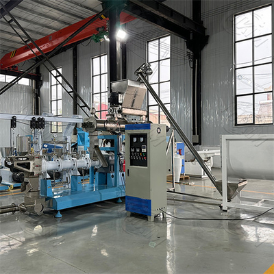 Ligne de production d'aliments pour poissons aquatiques 5-10 t/h