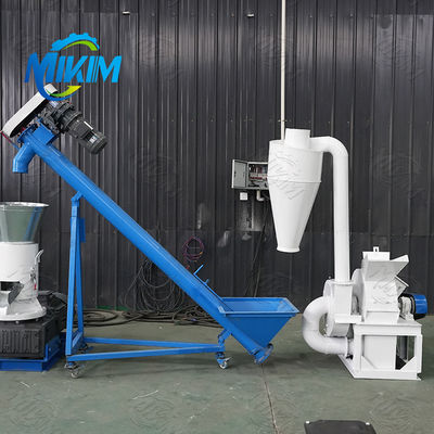 Ligne de production de granulés de luzerne à biomasse entièrement automatique