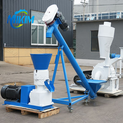 Ligne de production de carburant à granulés de paille de paille entièrement automatique et efficace