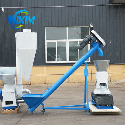 Ligne de production automatique de granulés à base de paille agricole