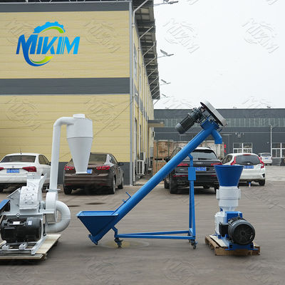 Équipement de production de granulés de carburant à base de biomasse entièrement automatique à haut rendement