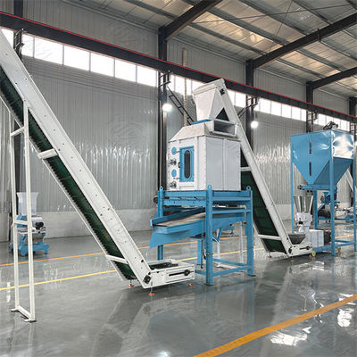 Dix tonnes par heure de ligne de production de granulés d'aliments pour volailles, bovins, moutons et poulets à haut rendement