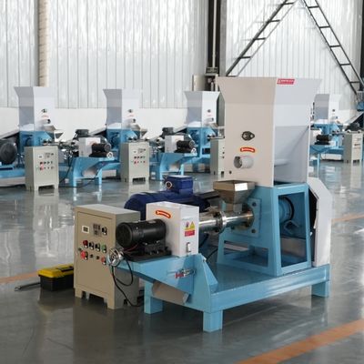 petit granule de la nourriture pour poissons 500kg/H faisant la machine 2.2kw coupant la puissance