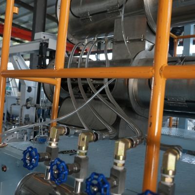 chaîne de production de flottement d'alimentation de poissons de volaille de 22*2*4m 0,5 à 6Ton/H