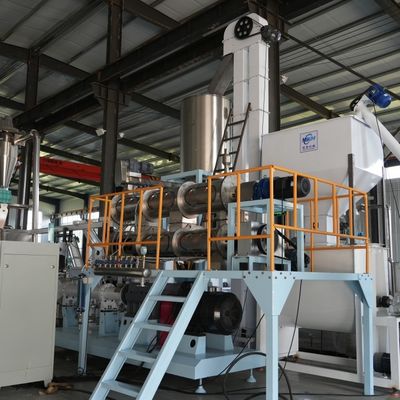 chaîne de production de flottement d'alimentation de poissons de volaille de 22*2*4m 0,5 à 6Ton/H