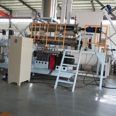 chaîne de production de flottement d'alimentation de poissons de volaille de 22*2*4m 0,5 à 6Ton/H