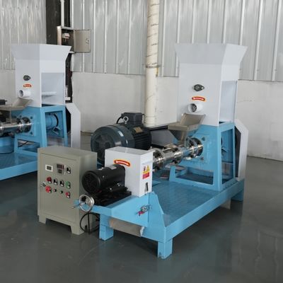 Machine flottante d'extrusion de granule d'alimentation de poissons de type sec 120-150kg/H
