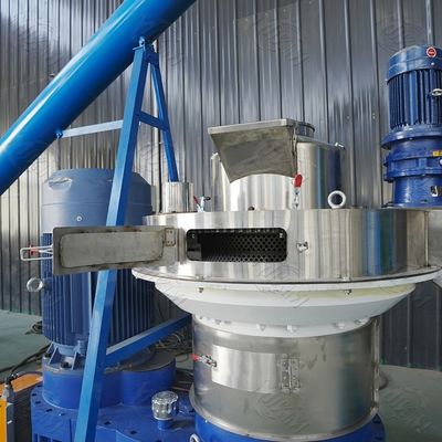 Machine en bois 22kw de granule de cosse de riz de fabricants de granule de biomasse industrielle