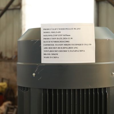 Acier portable antirouille de la machine 0.2t/H de granules de bois de biomas d'alimentation de volaille de MIKIM