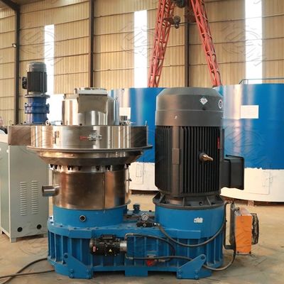 Le bois de biomasse de café de double couche granule la machine 0.6mm 1500kgs/H