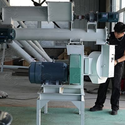 Les bétail manuels de la machine 350-450kg/H de granule d'alimentation de poissons de la CE alimentent faire la machine
