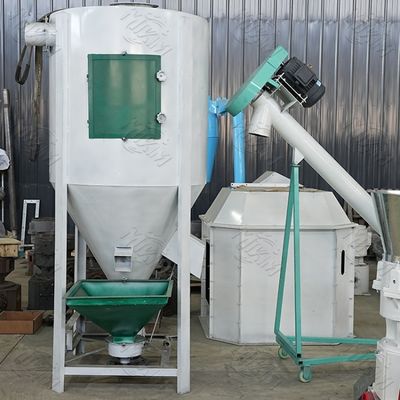 L'installation de fabrication de granule de cosse de riz d'aliment pour animaux familiers pour le petit coton d'alimentation égrappe l'herbe