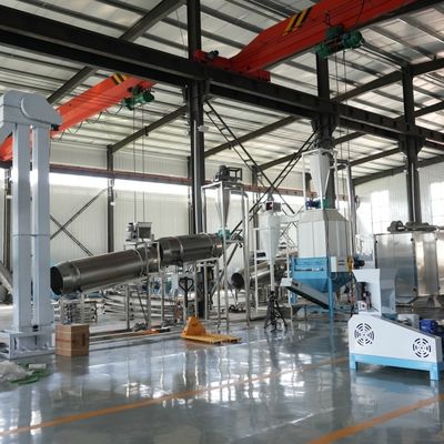 Extrudeuse de flottement 120 de granule d'alimentation de poissons - chauffage de l'électricité 1200kg/H