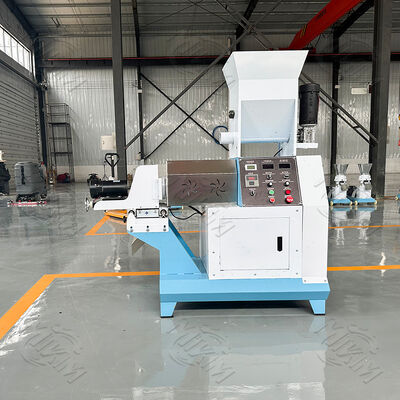 Machine de fabrication de granulés d'alimentation pour poissons flottants à vis unique, type sec, pour animaux de compagnie, chiens et chats, machine de fabrication de granulés pour l'alimentation du bétail, de la volaille et des animaux