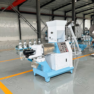 Machine de fabrication de granulés d'alimentation pour poissons flottants à vis unique, type sec, pour animaux de compagnie, chiens et chats, machine de fabrication de granulés pour l'alimentation du bétail, de la volaille et des animaux