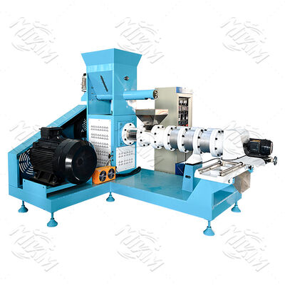 Prix en gros Pas cher ménage 5.5kw à vis unique machine de transformation de granulés pour aliments pour poissons machine à pellets de type sec pour chien à vendre