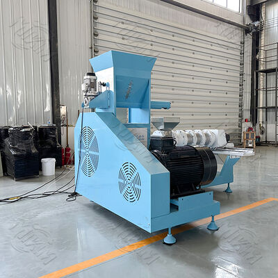 Prix en gros Pas cher ménage 5.5kw à vis unique machine de transformation de granulés pour aliments pour poissons machine à pellets de type sec pour chien à vendre