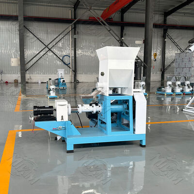 New single screw floating fish feed pellet making machine with 0.5-12mm Pellet Size 40-2000kg/h Capacity Easy Operation for Fish Poultry Farm