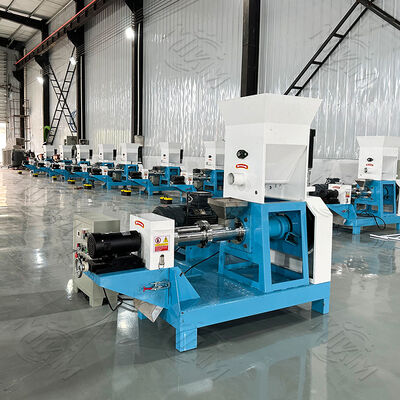 Machine d'extrusion de nourriture pour chiens maison ligne de traitement de fabrication de petits aliments flottants pour poissons machine d'extrusion de pellets d'aliments pour animaux d'élevage utilisés Extruseurs de nourriture pour animaux de compagnie à vendre