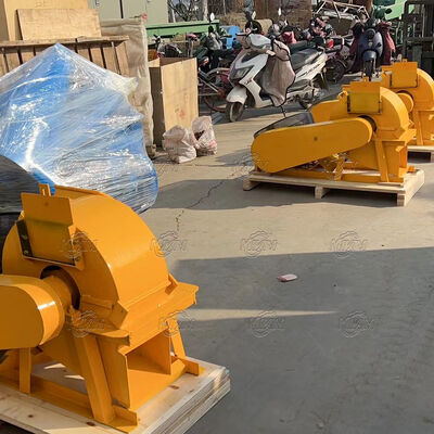 Machine de concassage de copeaux de sciure de bois industrielle diesel de dernière conception de qualité supérieure