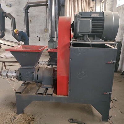 Hydraulique 300-400 kg/h Capacité Machine de presse à briquettes en bois Biomasse machine de fabrication du charbon de bois Biomasse Production de carburant écologique