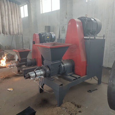 Hydraulique 300-400 kg/h Capacité Machine de presse à briquettes en bois Biomasse machine de fabrication du charbon de bois Biomasse Production de carburant écologique