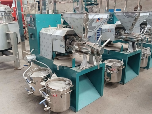 machine automatique de presse d'huile 380V, machine de fabrication d'huile de friture de Sus