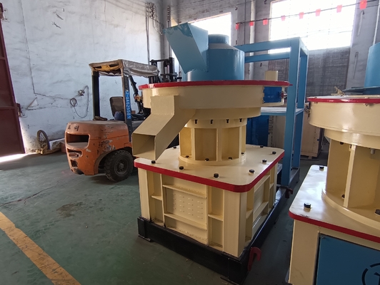Machine en bois de granule de riz de machine de Ring Die Type Wood Pellet de cosse de granule de machine verticale de presse