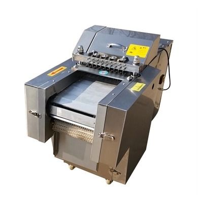 Boeuf surgelé automatique commercial Dicer de chair de poissons cubant la découpeuse
