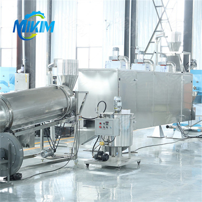 Ligne de production de granulés d'alimentation pour animaux de compagnie et de poisson entièrement automatique de haute qualité