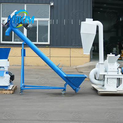 La chaîne de production automatique de la paille de riz, de la paille de bois, des copeaux de bois et des granulés de sciure