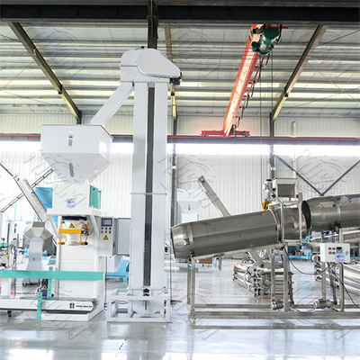 Ligne de production automatique pour les aliments extrudés de chat et de chien secs