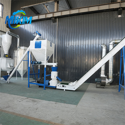 Ligne automatique de production d'aliments pour animaux de compagnie pour les élevages et les usines d'alimentation