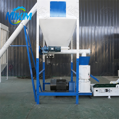 Ligne de production de granulés d'alimentation entièrement automatique pour l'élevage à grande échelle, adaptée à tous types de volailles
