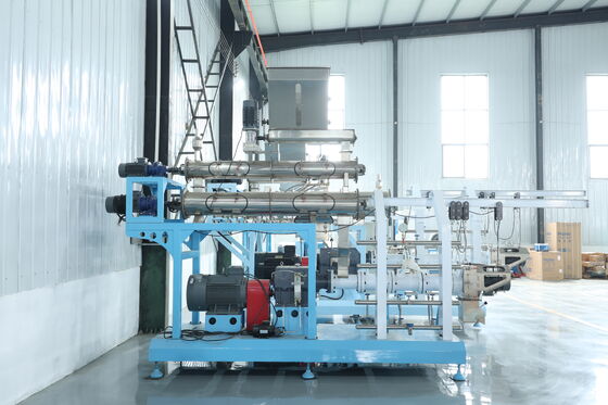 DGP85 Machine d'extrusion de pellets flottants à vis jumelles pour l'alimentation des poissons à usage agricole