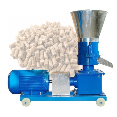 le bois de la sciure 4kw granule le métal 120kg/H Straw Pellet Making Machine d'alliage de machine