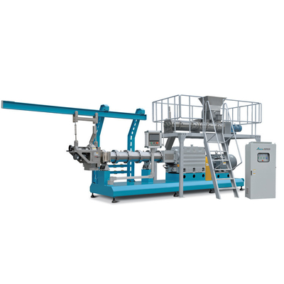 Chaîne de production animale d'alimentation de l'animal familier SLG70 150KG/H 34KW