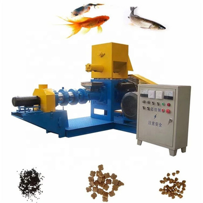 extrudeuse 6mm de nourriture pour poissons de 330kg Mini Fish Feed Machine Automatic 4mm
